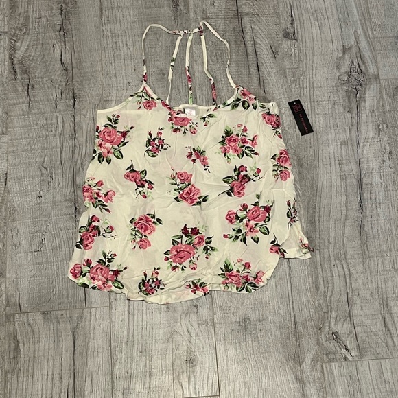 NWT Floral Racerback Tank - Picture 2 of 11